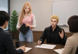Any final questions?のイラスト