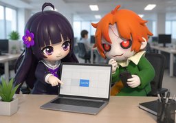 Please double-check ~.のイラスト