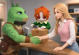 Deal!のイラスト