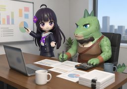 Let's discuss pricing.のイラスト