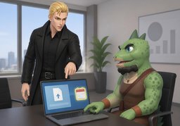 submit onlineのイラスト