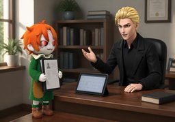 recommendation letterのイラスト
