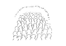 许多のイラスト