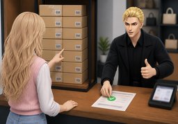 Is there a discount for ~?のイラスト