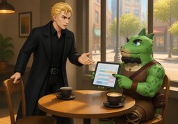We can discuss ~.のイラスト
