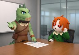 Sorry, what was that?のイラスト