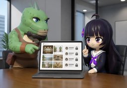 spy on ~のイラスト