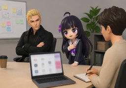 love at first sightのイラスト