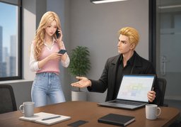 Can we reschedule?のイラスト