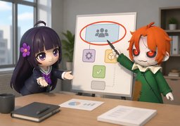 The first is to ~.のイラスト