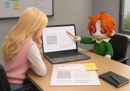 Is there anything you'd like to ~?のイラスト