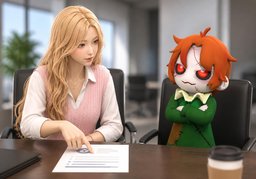 just because ~のイラスト