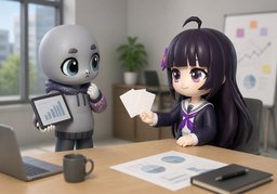 Could you give me ~ to explain ~?のイラスト