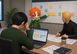 It's unlikely to ~.のイラスト