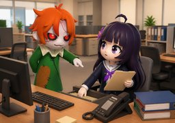 If you can't find ~, call ~.のイラスト