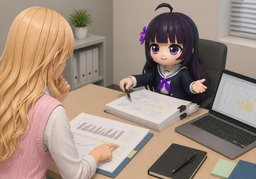 Could you elaborate on ~?のイラスト