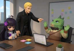 You can't hold me accountable for ~.のイラスト
