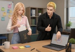 Let's save ~.のイラスト