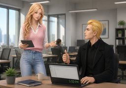 Do you think you could ~?のイラスト