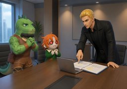 ~ long to ~.のイラスト