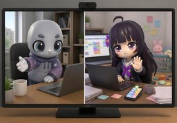 No time for ~.のイラスト