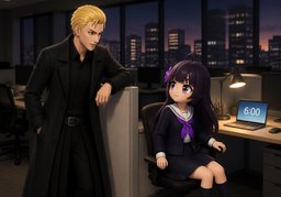 Would you be able to stay for ~?のイラスト
