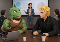 Have you been introduced to ~?のイラスト