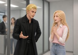You might not believe it.のイラスト