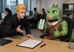 Do you have any information about ~?のイラスト