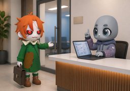 Could you make sure that ~ is available?のイラスト