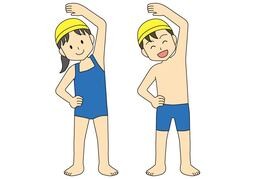 bañadorのイラスト