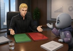 Where do you stand?のイラスト