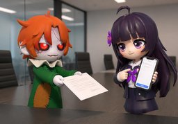 Can I e-mail you ~?のイラスト