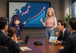 ~ will be profitable for ~.のイラスト