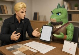 Could I get an estimate first?のイラスト