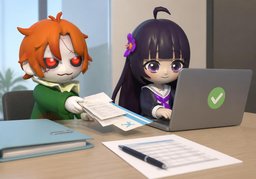 Can we put ~ down to expenses?のイラスト