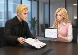 Let's meet to talk about ~.のイラスト