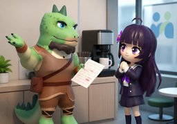to be completely honestのイラスト