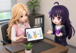Let me tell you how ~ dealt with ~.のイラスト