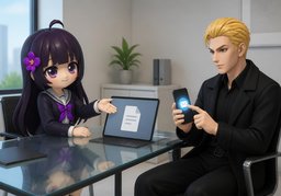 Shall we send you ~?のイラスト