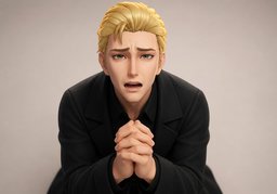 哀求のイラスト