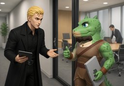 You're coming to ~, aren't you?のイラスト