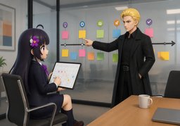 Let me clarify ~.のイラスト