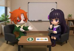 Let's pretend ~.のイラスト