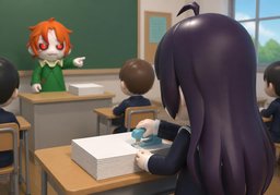 Please staple ~.のイラスト