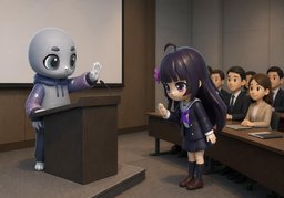 Don't interrupt ~.のイラスト
