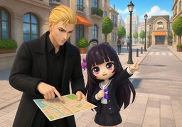 look at ~のイラスト