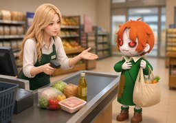 Is there anything ~?のイラスト