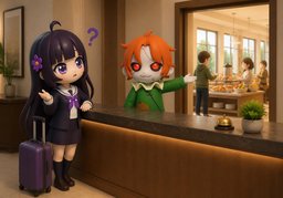It comes with ~.のイラスト