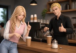 Could you make it without ~?のイラスト